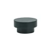 Embout bouchon pour barre à rideau GoodHome 19 mm Araxos noir