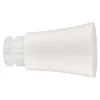 Embout cône pour barre à rideau Easy-Fit Anafi métal blanc Ø28mm GoodHome