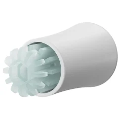 Embout cône pour barre à rideau Easy-Fit Anafi métal blanc Ø28mm GoodHome
