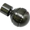 EMBOUTS RIDEAUX GARDINIA CHICAGO - TITANIUM