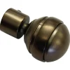 EMBOUTS RIDEAUX GARDINIA CHICAGO BRONZE