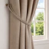 Embrasse à rideau Colours Leiko lien double beige