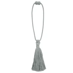 Embrasse à rideaux à aimant Pompon gris V.Creations