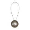 Embrasse à rideaux à rideaux aimantée beige V.Creations L.26 x Ø2,5cm