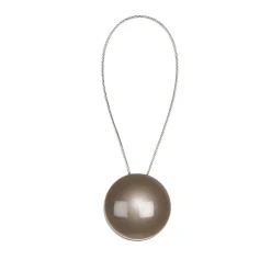 Embrasse à rideaux à rideaux aimantée beige V.Creations L.26 x Ø2,5cm