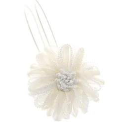Embrasse à rideaux aimantée 9cm Beige/Crème - Boulet