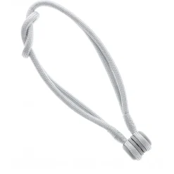 Embrasse à rideaux aimantée 30cm Gris perle - Boulet