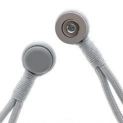 Embrasse à rideaux aimantée 30cm Gris perle - Boulet