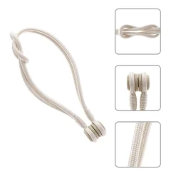 Embrasse à rideaux aimantée 25cm Beige - Boulet