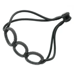 Embrasse à rideaux 30cm Anthracite/Argent - Boulet