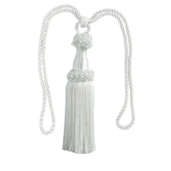 Embrasse à rideaux 45cm Blanc - Boulet