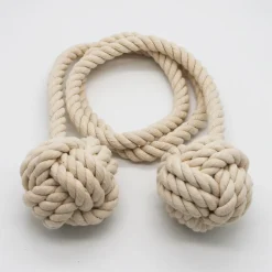 Embrasse à rideaux lien corde beige écru, Madeco Ocana