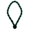 Embrasse à rideaux tressée aimantée 30cm Vert cyprès - Boulet