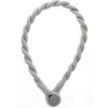 Embrasse à rideaux tressée aimantée 30cm Gris - Boulet