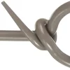 EMBRASSE A NOEUD TAUPE - ATELIERS 28 - DESIGN MODERNE