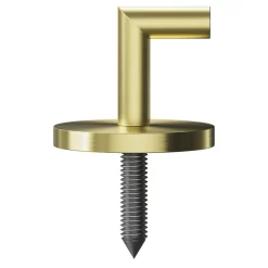 Embrasse Elasa petit modèle métal doré L.3cm GoodHome