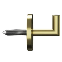 Embrasse Elasa petit modèle métal doré L.3cm GoodHome