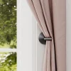 Embrasse Tinos petit modèle métal gris L.3cm GoodHome