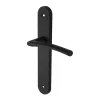 Ensemble 3 poignées de porte sans trou 195 Colours Hirel noir mat