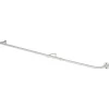 Ensemble barre à rideau industriel extensible blanc Anafi GoodHome L. 120/210 x Ø16/19 cm