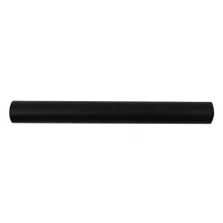 Ensemble barre à rideaux extensible embout cône GoodHome noir mat L.120/210 cm Ø16/19cm