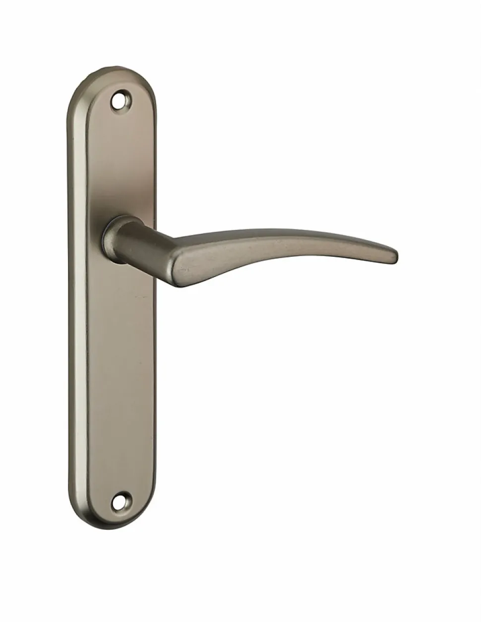 Ensemble de poignées pour porte intérieure Vesta sans trou, carré 7mm, entr'axes 165mm, noir - THIRARD