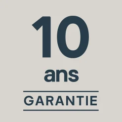 Ensemble poignée sur rosace Droit à visser GoodHome Dotz mat noir Ø52mm