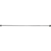 Ensemble suspension industriel extensible chrome Athens GoodHome L. 70/100 cm