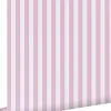 ESTAhome papier peint à rayures violet - 53 cm x 10.05 m - 130954