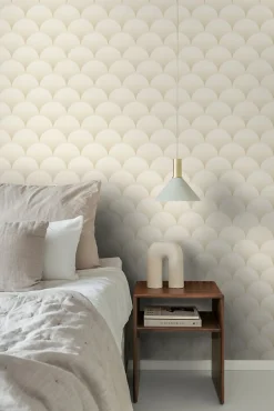 ESTAhome papier peint art déco sable beige - 50 x 900 cm - 139464