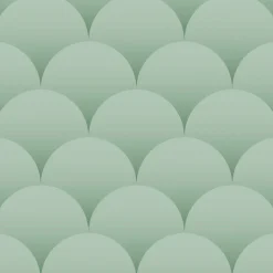 ESTAhome papier peint art déco vert grisé - 50 x 900 cm - 139466
