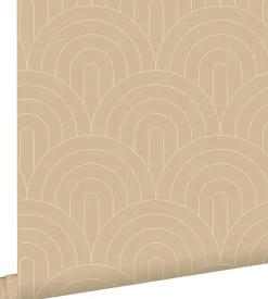 ESTAhome papier peint art déco cervine - 50 x 900 cm - 139778