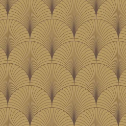 ESTAhome papier peint art déco or - 53 cm x 10.05 m - 139782
