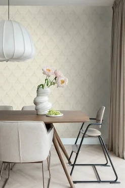 ESTAhome papier peint baroque marron - 53 cm x 10.05 m - 127606