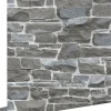 ESTAhome papier peint brique gris foncé - 53 cm x 10.05 m - 138521