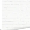 ESTAhome papier peint brique blanc - 53 cm x 10.05 m - 138533