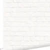 ESTAhome papier peint brique blanc cassé - 53 cm x 10.05 m - 138532
