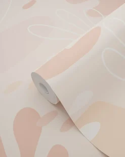 ESTAhome papier peint corail rose clair - 50 x 900 cm - 139541