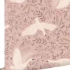 ESTAhome papier peint cygnes vieux rose - 53 cm x 10.05 m - 130958