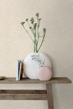 ESTAhome papier peint 3D motif nuages beige clair - 53 cm x 10.05 m - 139660