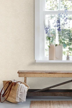 ESTAhome papier peint 3D motif nuages beige clair - 53 cm x 10.05 m - 139660