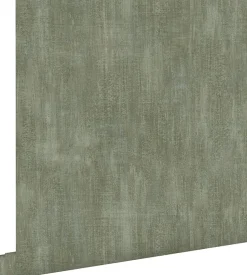 ESTAhome papier peint effet béton vert olive grisé - 53 cm x 10.05 m - 148754