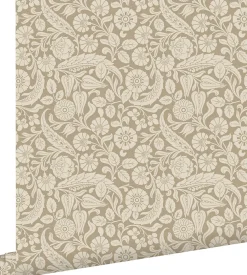 ESTAhome papier peint fleurs cervine - 50 x 900 cm - 139783