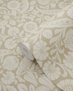 ESTAhome papier peint fleurs cervine - 50 x 900 cm - 139783