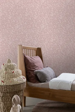 ESTAhome papier peint fleurs rose - 53 cm x 10.05 m - 139884