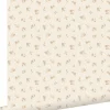 ESTAhome papier peint fleurs intage sable beige - 53 cm x 10.05 m - 139833