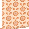 ESTAhome papier peint fleurs orange - 50 x 900 cm - 130977
