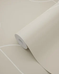 ESTAhome papier peint formes géométriques beige - 0.53 x 10.05 m - 139649