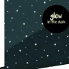 ESTAhome papier peint glow-in-the-dark étoiles fluorescentes bleu foncé - 53 cm x 10.05 m - 139262