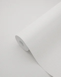 ESTAhome papier peint imitation broderie blanc - 53 cm x 10.05 m - 138130